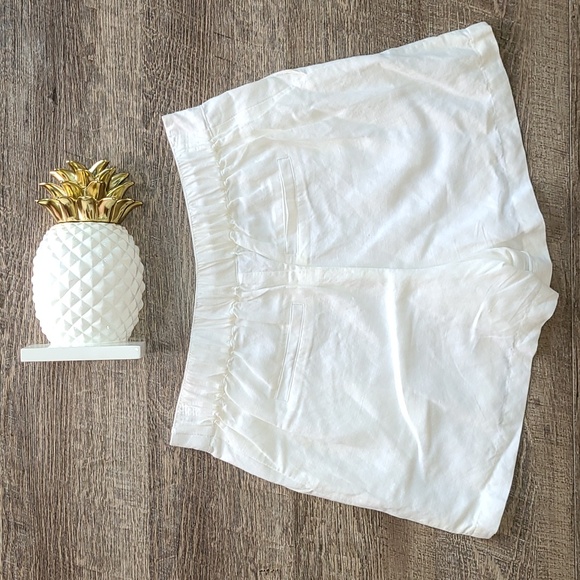 A New Day High-Waisted Linen Rayon Shorts - Picture 2 of 8